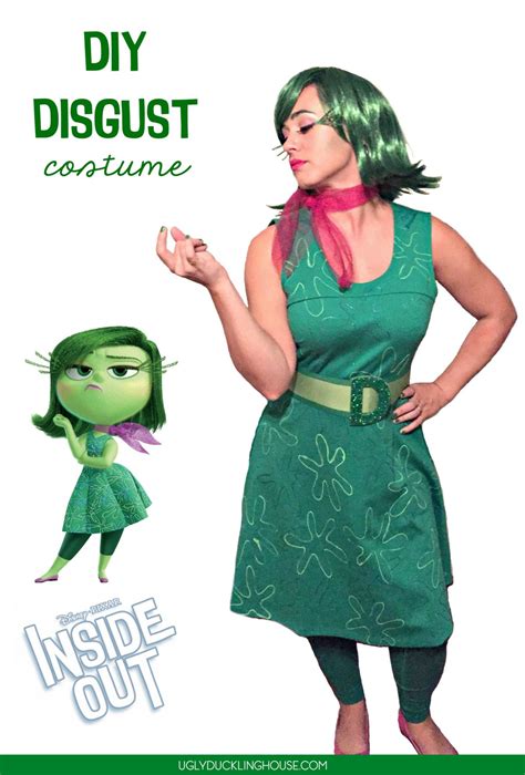 DIY Disgust Costume - Inside Out • Ugly Duckling House