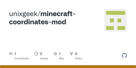 GitHub - unixgeek/minecraft-coordinates-mod