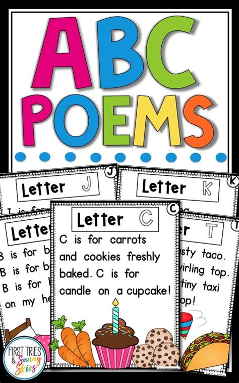 Alphabet Poems | Letter of the Week Poems | ABC Poem Activities | Lit ...