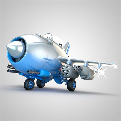 Cartoon Jet Fighter on Behance