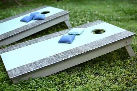 How to Build a Set of DIY Cornhole Boards - TheDIYPlan