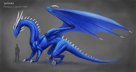 Saphira Concept by neylica on DeviantArt | Saphira, Eragon, Deviantart