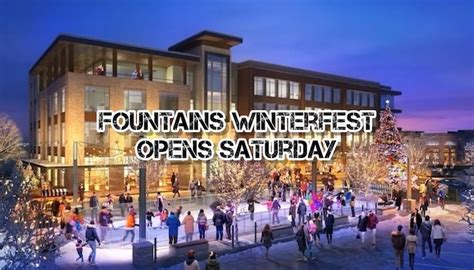 Fountains Winterfest Opens Saturday | Murfreesboro.com