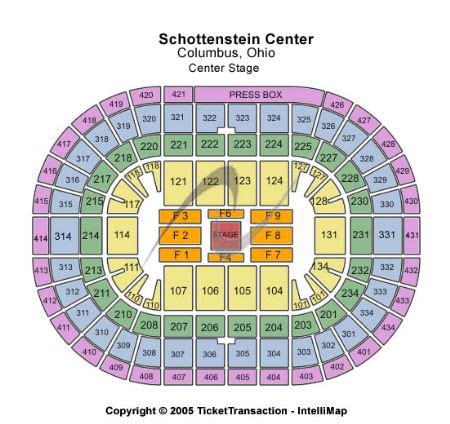 Schottenstein Center Tickets and Schottenstein Center Seating Chart ...