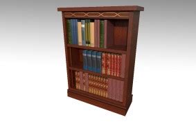 Bookshelf Free 3D Models download - Free3D