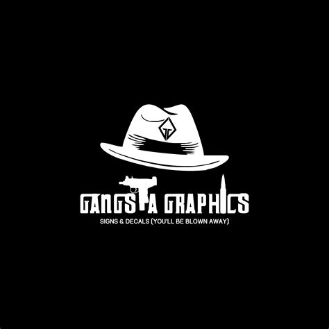 Bold, Modern, Advertising Logo Design for GANGSTA GRAPHICS signs ...