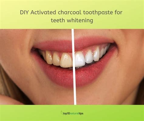 How to make diy homemade activated charcoal toothpaste for teeth ...