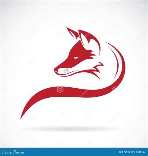 Vector Image Of An Fox Head Stock Vector - Image: 67361543