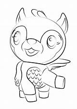 Six FREE Printable Hatchimals Coloring Pages sketch template