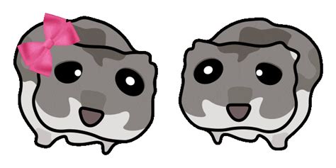 Hamster with Big Eyes Meme Animated Cursor - Sweezy Cursors