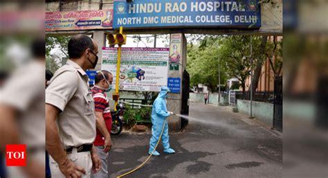 Delhi: Hindu Rao Hospital declared dedicated Covid-19 facility | Delhi News - Times of India