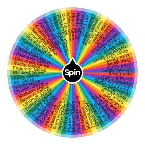 Slap Battles Gloves | Spin The Wheel App