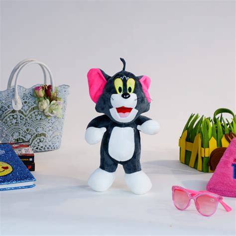 StarAndDaisy Cuddle Toys Series - Tom Cat Plush - Super Soft High Quality (Size - 40cm | Color ...