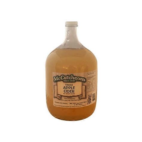 Mccutcheon's Filtered Apple Cider (1 gal) - Instacart