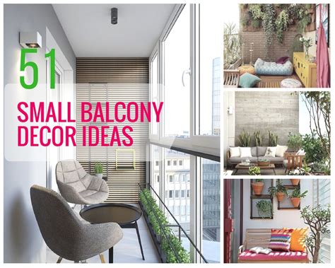 51 Small Balcony Decor Ideas - The Architects Diary