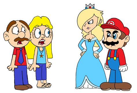 Mario and Rosalina hates Marvin and Rose by adrianmacha20005 on DeviantArt