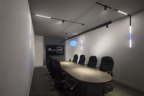 ModuLED Conference Room! | Linear pendant lighting, Conference room, Room