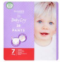 Dunnes Stores Baby-Dry 7 17+kg 28 Pants - Dunnes Stores