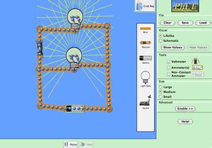 PhET Circuit Simulation Lab AC and DC