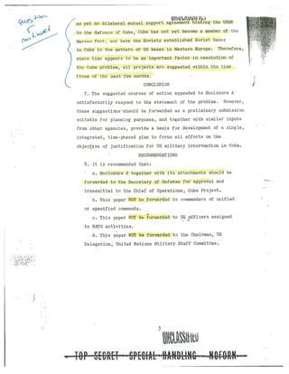 Declassified Doc; CIA Operation Northwoods and Operation Mongoose | PDF