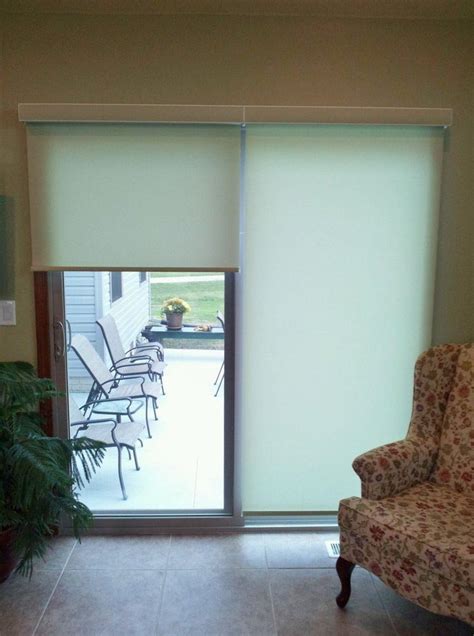 Roller Shades for Sliding Patio Doors