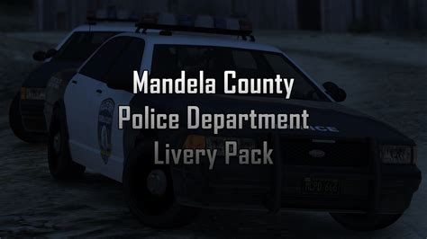 Mandela County Police Department Livery Pack - The Mandela Catalogue - GTA5-Mods.com