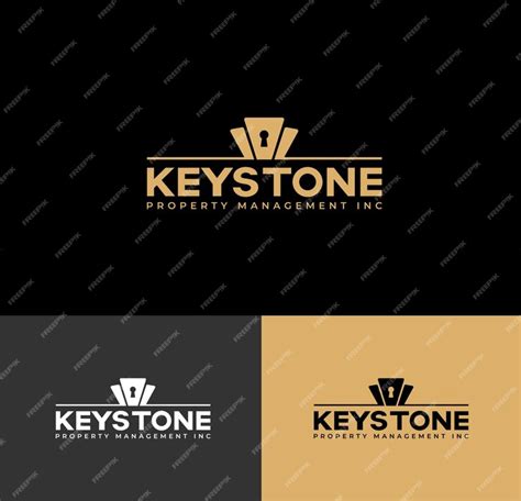 Premium Vector | Keystone logo