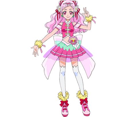 Cure Yell [HUGtto Precure Render] by FFPreCureSpain on DeviantArt