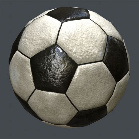 Soccer Ball Low Poly 3D model | CGTrader