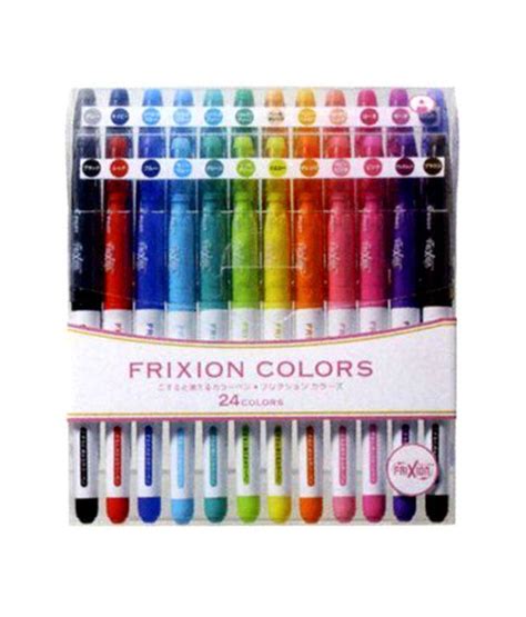 Pilot FriXion Erasable Colors Marker Pen - 24 Color Set: Buy Online at Best Price in India ...