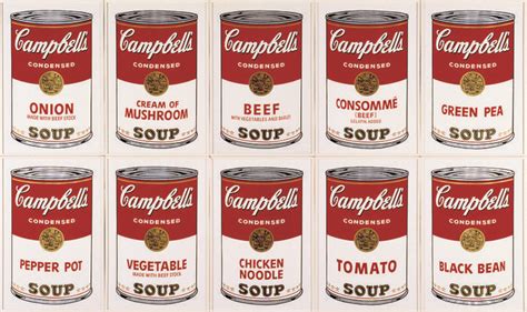 Andy Warhol (after) - 10 Campbell's Soup Cans - Catawiki