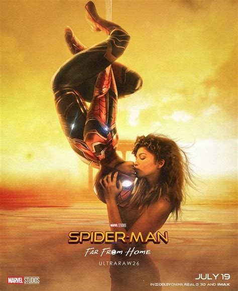 SpiderMan: Far From Home Fan Poster Pays Tribute to Original Film - WallMovies