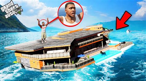 GTA 5 : I Crashed and Stuck On A Floating House.. (GTA 5 Mods) - YouTube