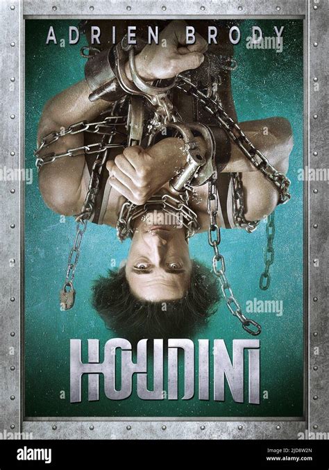 ADRIEN BRODY POSTER, HOUDINI, 2014 Stock Photo - Alamy