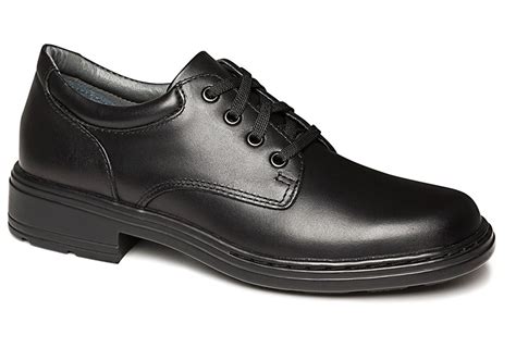 Clarks Infinity Junior Black Leather School Shoes | Brand House Direct