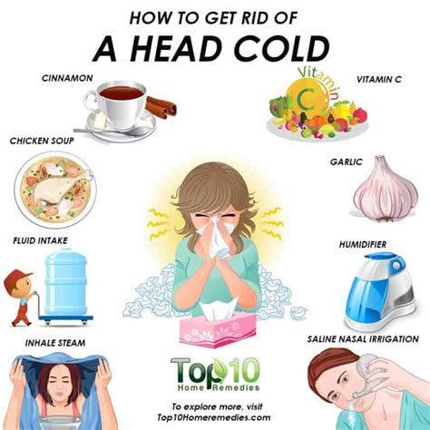 How to Get Rid of a Head Cold | Top 10 Home Remedies