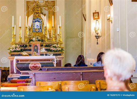 Shrine of Our Lady of Consolation Stock Photo - Image of saint, 15th ...