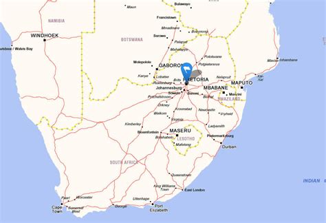 Newcastle South Africa Map - San Antonio Map