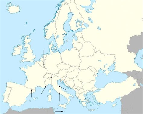 Europe: Four-Border Countries Quiz