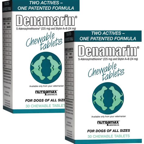 Denamarin for Dogs 30 Chewable Tablets (2 Pack)