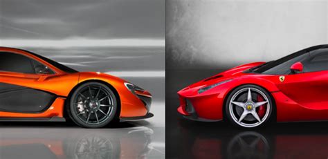 McLaren P1 vs. Ferrari LaFerrari: Battle of Million Dollar Hybrids - TFLcar