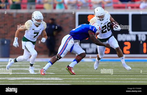 Dallas, TX, USA. 4th Sep, 2015. running back Devin Chafin (28) of the ...