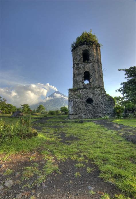 The Historical Cagsawa Ruins of Daraga, Albay