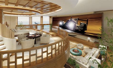 Mega Yacht Interior