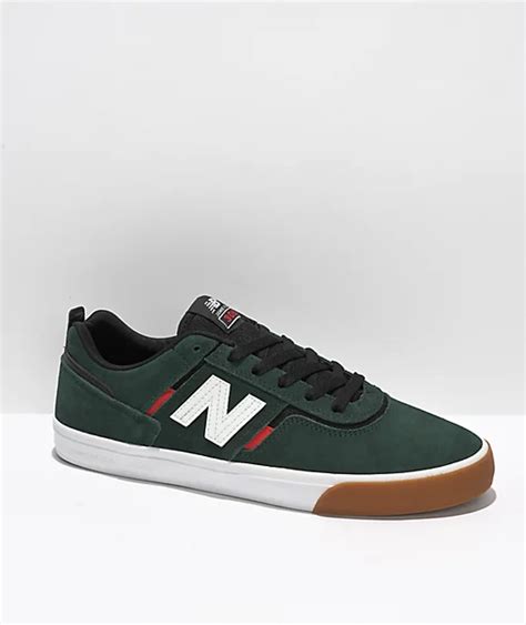 New Balance Numeric 306 Jamie Foy Green & Red Skate Shoes