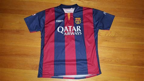 Neymar Jr FC Barcelona Soccer Jersey - Barca - Brazil - sz XL / XXL ...