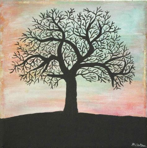 Tree Of Life - Original Acrylic Painting On Canvas | Painting, Canvas painting, Canvas art