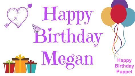 Happy Birthday Megan - Best Happy Birthday Song Ever - YouTube