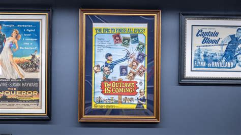 1965 "The Outlaws is Coming!" Framed Movie Poster at The World’s ...