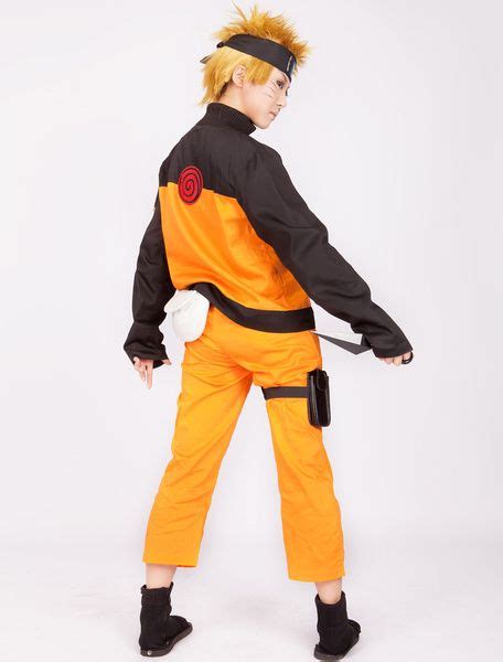 Anime Naruto Shippuden Uzumaki Naruto Halloween Cosplay Costume ...